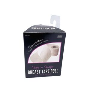 Fashion Forms Tape n Shape Breast Tape Roll Clear 16.5 FT Medical Grade Adhesive